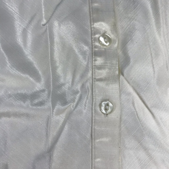 Vintage Cream Button Down Blouse - Picture 4 of 4